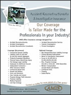 Accident Reconstructionist Insurance Information
