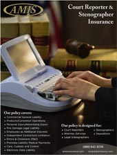 Court Stenographer, Recorder, Reporter Insurance